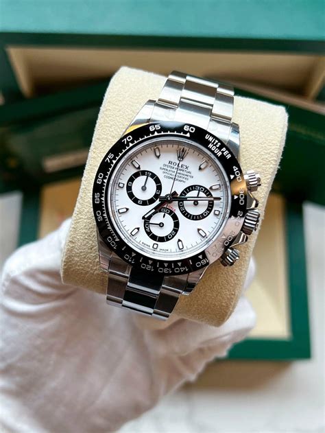 rolex daytona white 116500ln|Rolex daytona 116500 panda white.